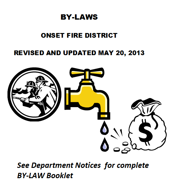 Onset Fire District BY LAWS